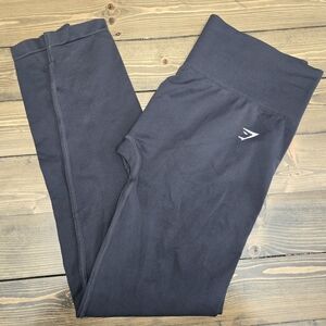 Womens Large Gymshark Black Workout  Leggings